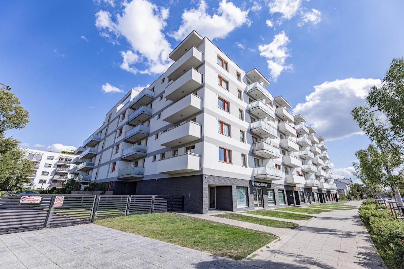 Fajny Apartament Z Parkingiem, Obok Metra. Varšava Exteriér fotografie