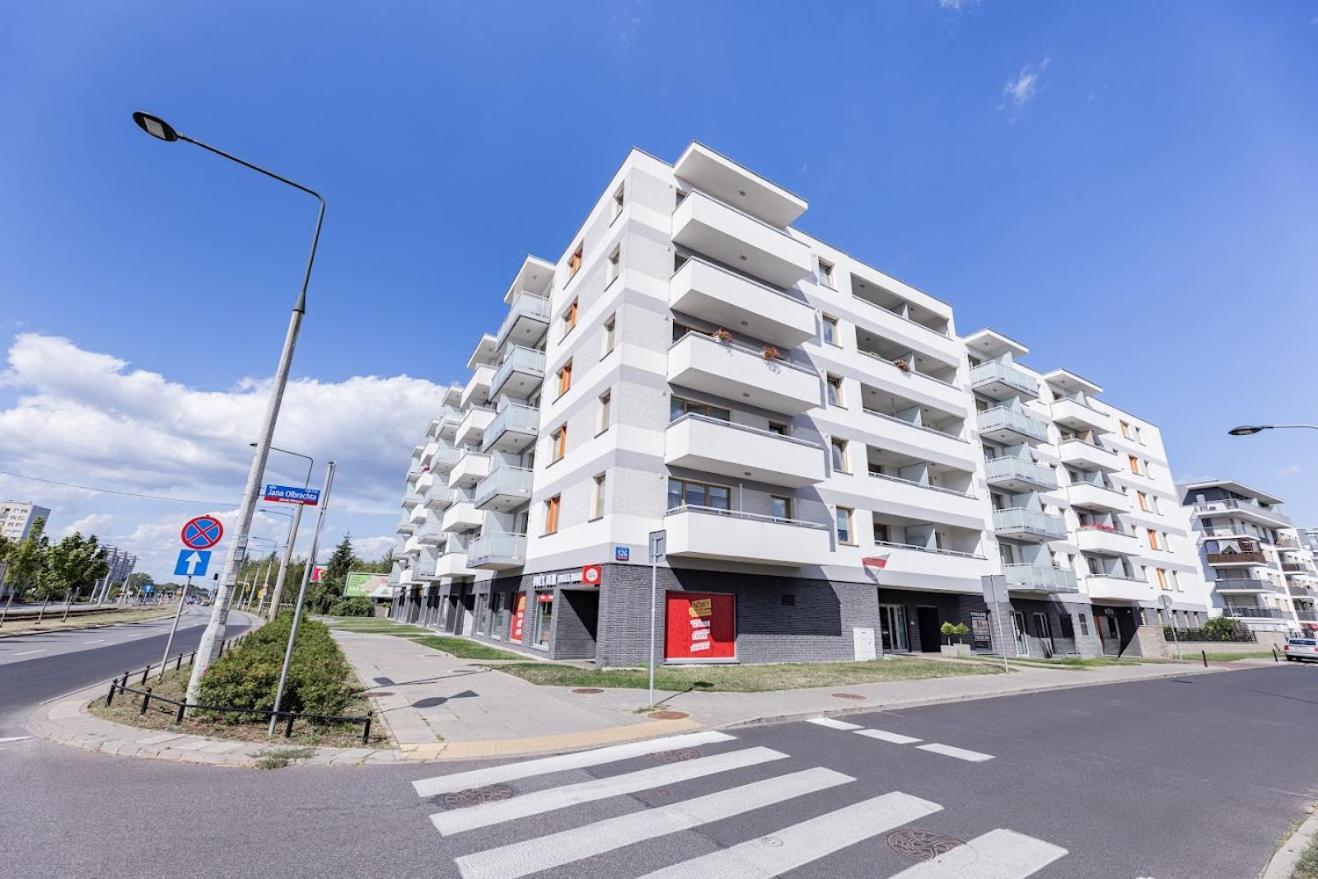 Fajny Apartament Z Parkingiem, Obok Metra. Varšava Exteriér fotografie