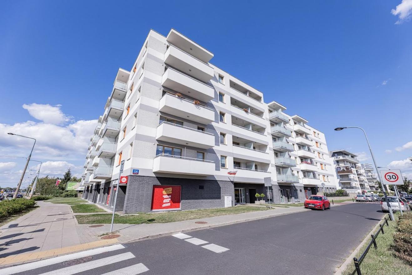 Fajny Apartament Z Parkingiem, Obok Metra. Varšava Exteriér fotografie